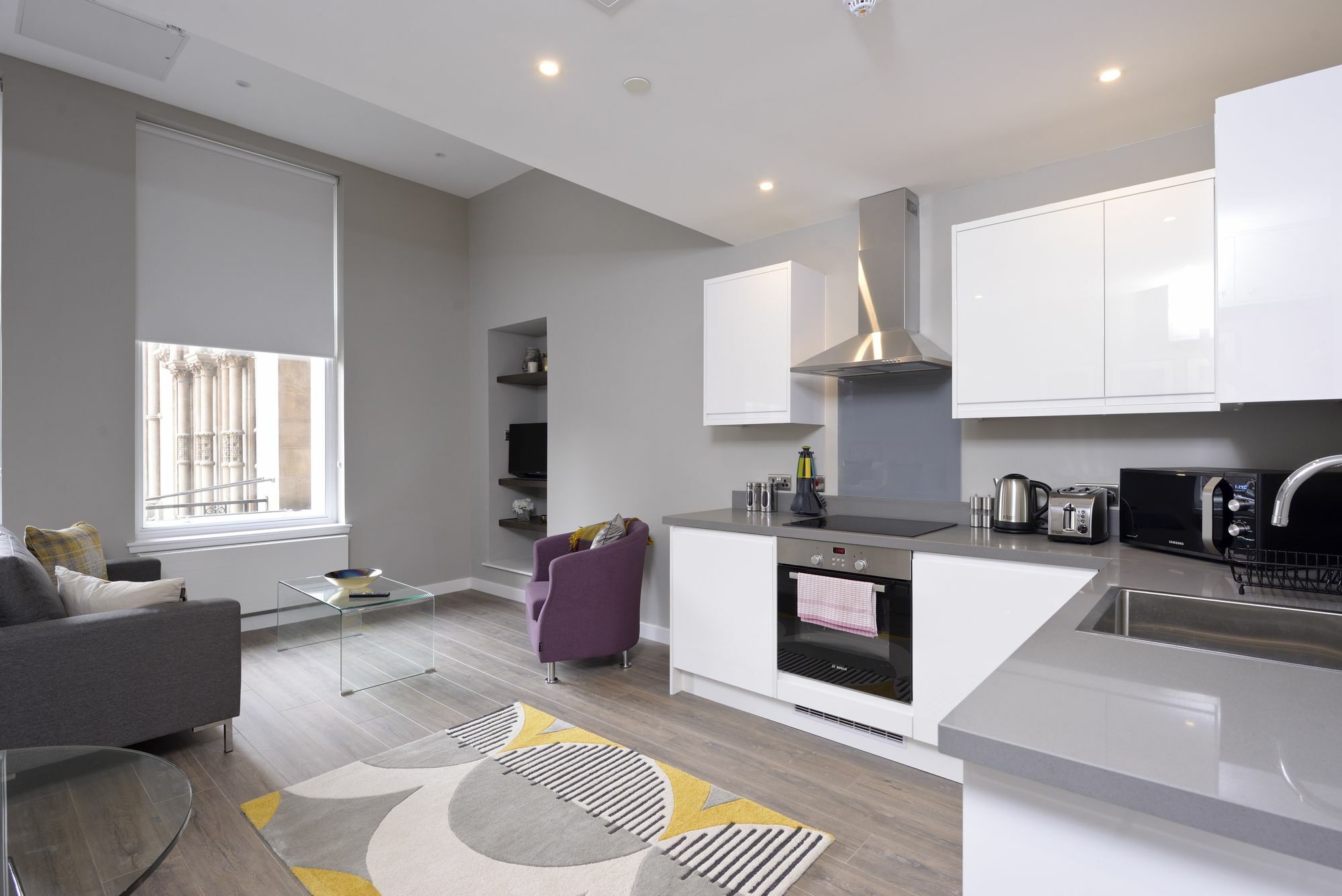 Nelson Mandela Place Apartments Глазго Экстерьер фото